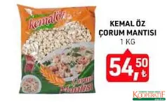 KEMAL ÖZ ÇORUM MANTISI 1 KG fiyat ve kampanya bilgisi